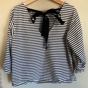 Tie Back J Crew Top